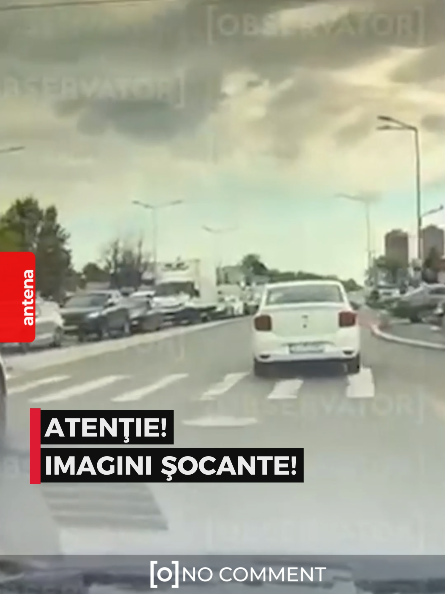 Atentie, imagini cu puternic impact emotional! Momentul accidentului din Berceni, surprins chiar de camera de bord a soferului vinovat #observator #antena1 #stiri #news #fyp #romania #bucuresti #accident #sofer #masina #berceni #5pasidebine #misiuneatiktok