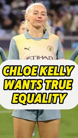 Chloe Kelly wants true EQUALITY #chloekelly #usa🇺🇸 #soccertiktok #foryou #football 