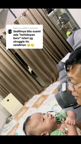 Replying to @naafrz suami sis support ja sis dari dulu yunk, dari sebelum sis wat keputusan nak ambil Aa, kami dah sama2 buat rwatan kt hospital klinik,iui 3x,cuma ivf ja sis last minit taknak buat sebab dr suggest untuk sis buang dulu kedua tiub fallapion untuk keberkesanan ivf tu.. dr ckp takut risiko sebab kedua tiub sis dah blocked.. kalau mngandung normal rsiko luar rahim pula..jadi sis buat keputusan taknak la buat apa2 procedure lagi..lagisatu sis pun taknak bebankan suami dengan kos yang tinggi tu..waktu pergi nak buat procedure suma ni pun suami dan madu ikut teman juga sis.. dia tak biar pun sis sorang2 yunk,tambahan selepas madu dah bersalin memang dia ada ja beli segala supplement dan support sis manatau dengan izin Allah ada rzeki juga buat sis lepas ni…dia faham hati sis macam mana selepas madu mengandung,dia sendiri pun tak sanggup nak bagitau sis waktu tu..😰 alhamdulillah lepas ada ayden sis dah kurang berfikir lagi tentang ttc, kalau ada rezeki kedepan inshaAllah sis syukur.. jika takda,sis dah rasa bahagia dengan ayden dan anak2 tiri sis yang lain..🥰 hadirnya mereka semua dah menyempurnakan yang mana kurang dalam hidup sis yunk.. #airmatasurga #ttc #pejuanggarisdua #berdamaidengantakdir #berdamaidengantakdir 