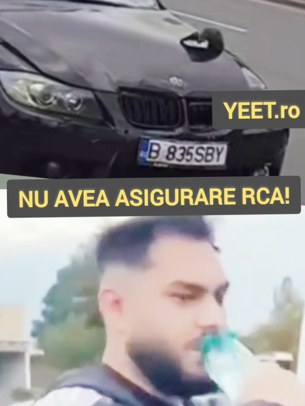 Autorul accidentului din Sectorul 4 circula fără poliță RCA @Poliția Română @POLIȚIȘTI UNIȚI SUNTEM 💪 ! @Ministerul Afacerilor Interne @www.yeet.ro 
