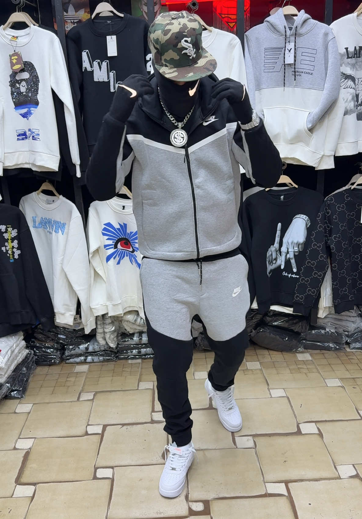 Nike tech fleece 🥷🏻✨ #flypシ #viral #drip #foryou #berto 