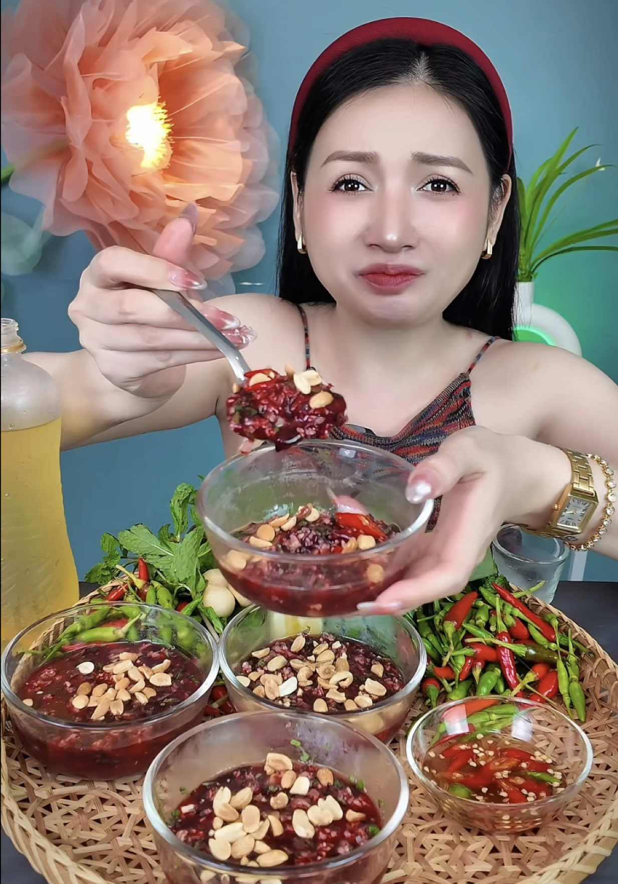 Mưa này mà ăn uống vầy thì buồn gì nổi mấy bà #sallyhang #mukbang #food #ancungtiktok #xhtiktok 