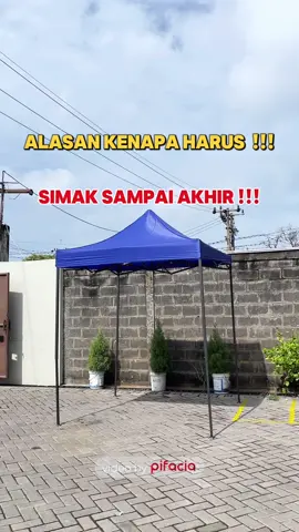 Upgrade Dari Payung Jualan Ke Tenda Jualan 👍🏻 Ukuran Lebih Besar dan Tentunya Dengan Kualitas Yang Lebih Bagus Juga 😍✅ CO Sekarang 🛒🛍️ . #tendajualan #tendajualanlipat #tendajualanmurah #tendalipat #tendajualanbazar 