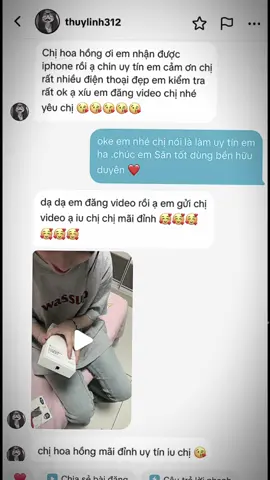 #feedback của thuỳ linh sau 3 ngày săn iphone uy tín#xuhuongtiktok #trending #hoahongsaniphone #viral 