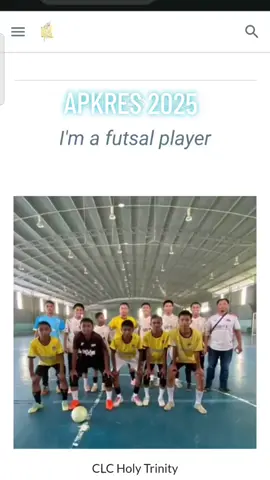 Para Pemain Futsal CLC 😍#futsalplayer #Apkres2025 #clc #sikk #fyp 