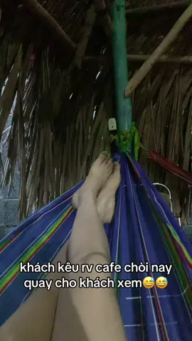 Nay rv chòi co khách luôn nè @Ngoan_Dịu_Dàngggg🇻🇳☕️ 😁#cafevong #cafevongngoclan #cafe #cafechoi #quancafe #cafesanvuon 