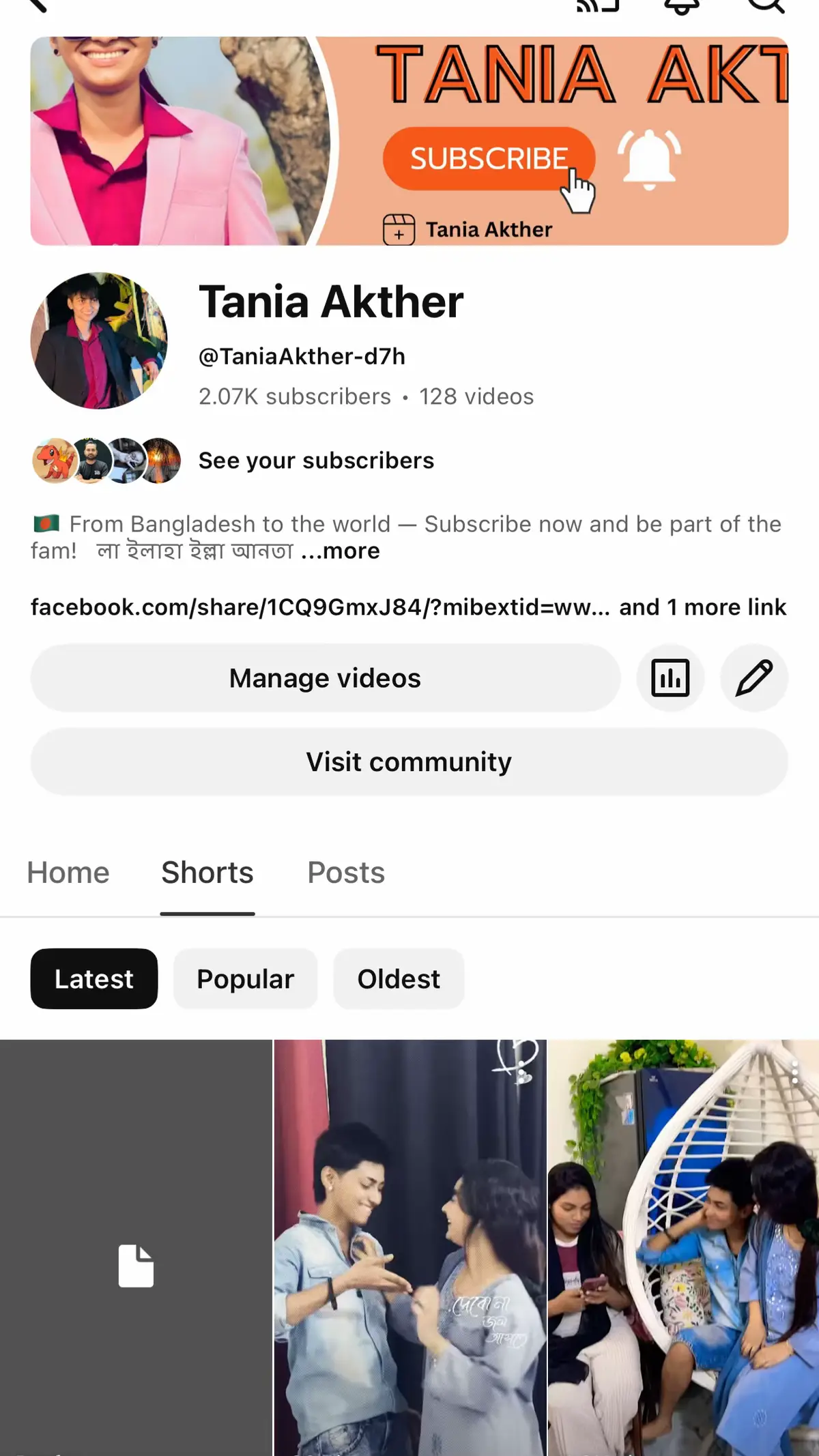 Link - fb pg-https://www.facebook.com/share/1Ckv8iasvz/?mibextid=wwXIfr Link -YouTube-https://www.youtube.com/@TaniaAkther-d7h#taniaakther05 