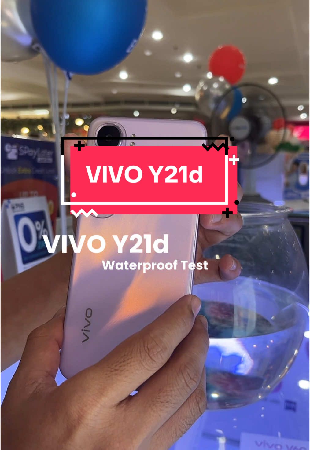 New! Vivo Y21d waterproof test. 🙌  IP69 Dust & Water Resistance. 6500mAh Battery. 12+256GN ROM. Five-Star Drop Resistance. Also offers 6 months 0% interest on HC installment.✨ Visit us directly to apply. 😉 #fyp #Vivo #Latest #Smartphone #GiftIdeas #FreeShipping 