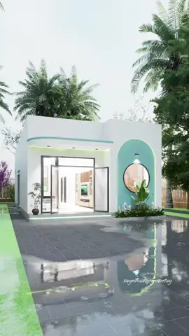 Nhà hiện đại đẹp 3 phòng ngủ có phòng thờ riêng #nhahiendai #nhadep #nhacap4 