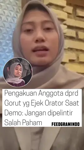 Inilah sosok Dhenida Chairunnisa anggota DPRD Gorontalo Utara F-Nasdem yang kepergok cibir orator saat demo. Adapun sosok Dhenida Chairunnisa kini tengah menjadi sorotan. Sosok Dhenida Chairunnisa disorot usai aksinya beri cibiran ke orator saat didemo. Dengan ekpresi mukanya yang mengejek, Dhenida Chairunnisa menuai sorotan. .