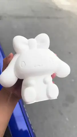 diy painting, plaster doll for your kids. sobrang cutie, may laruan kana may libangan kapa. #giftideasforkids #souvenir #lootbags #diypainting