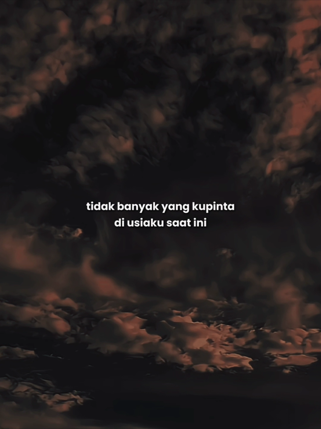 tidak banyak yang ku pinta di usiaku saat ini 🥺 #CapCut #soundviral #foryou #antemplate #templatecapcut 