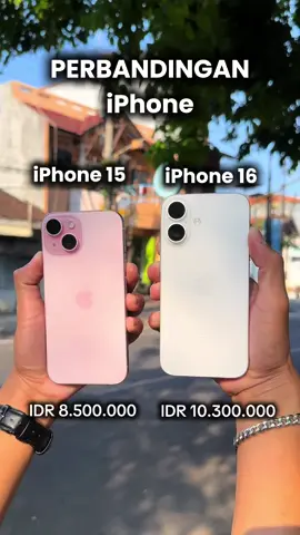 Mana nih yg jadi wishlist kalian? ini dia iphone 15 vs iphone 16 😍 #simplestorepati #iphone13pro #iphone12pro #iphonemurah #iphonetrick 
