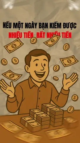 Nếu một ngày bạn kiếm được nhiều tiền, rất nhiều tiền #bimat #tuduy #baihoccuocsong #trietlycuocsong #trituenguoixua 