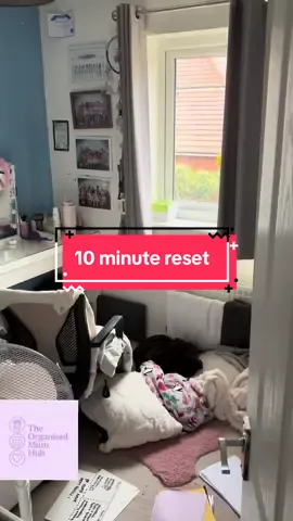 Helping my overachieving daughter with her mental health #roomreset #cleaningtiktok #CleanTok #fyp #cleaningmotivation