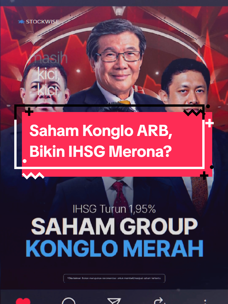 Absen dulu nih yang porto nya merah merona karena Saham Konglo Hari ini🥹 Rungkad Guys #konglomerat #prajogopangestu #saham #ihsg #fyp 