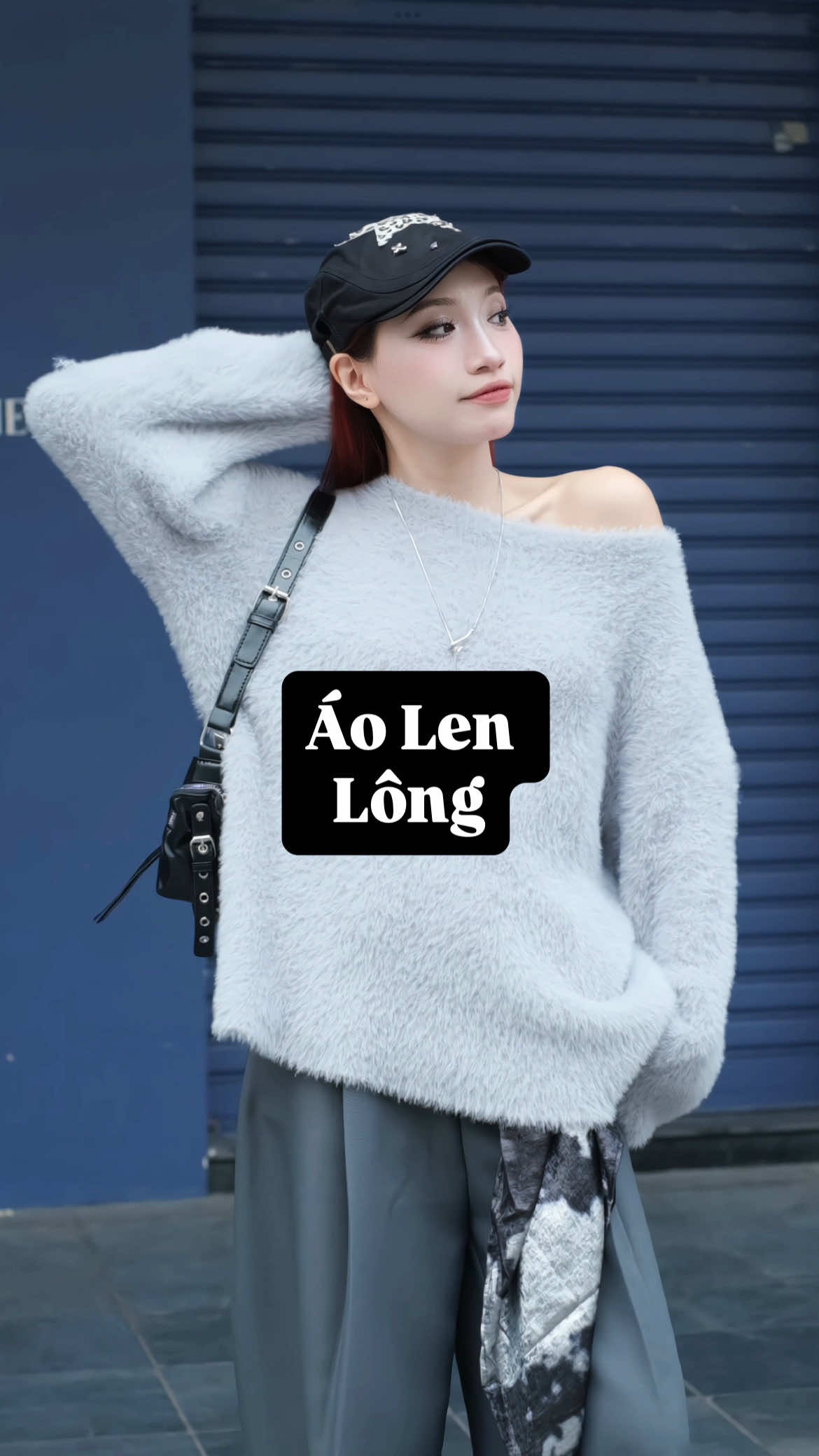 Áo len xinh iu nè . Em này màu nào cũng bị xinh í #thuchamchi #fashion #xuhuong #thoitrang #aolen 