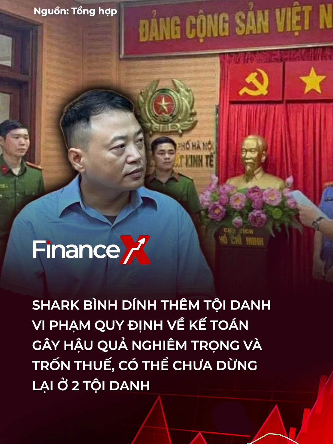 Đại tá Thành Kiên Trung, Phó Phòng PC03 cho biết vụ án liên quan đến shark Nguyễn Hòa Bình khá phức tạp, vì thế rất có thể ông Bình sẽ không chỉ dừng lại ở việc bị khởi tố với 2 tội danh #financex #tiktoknews