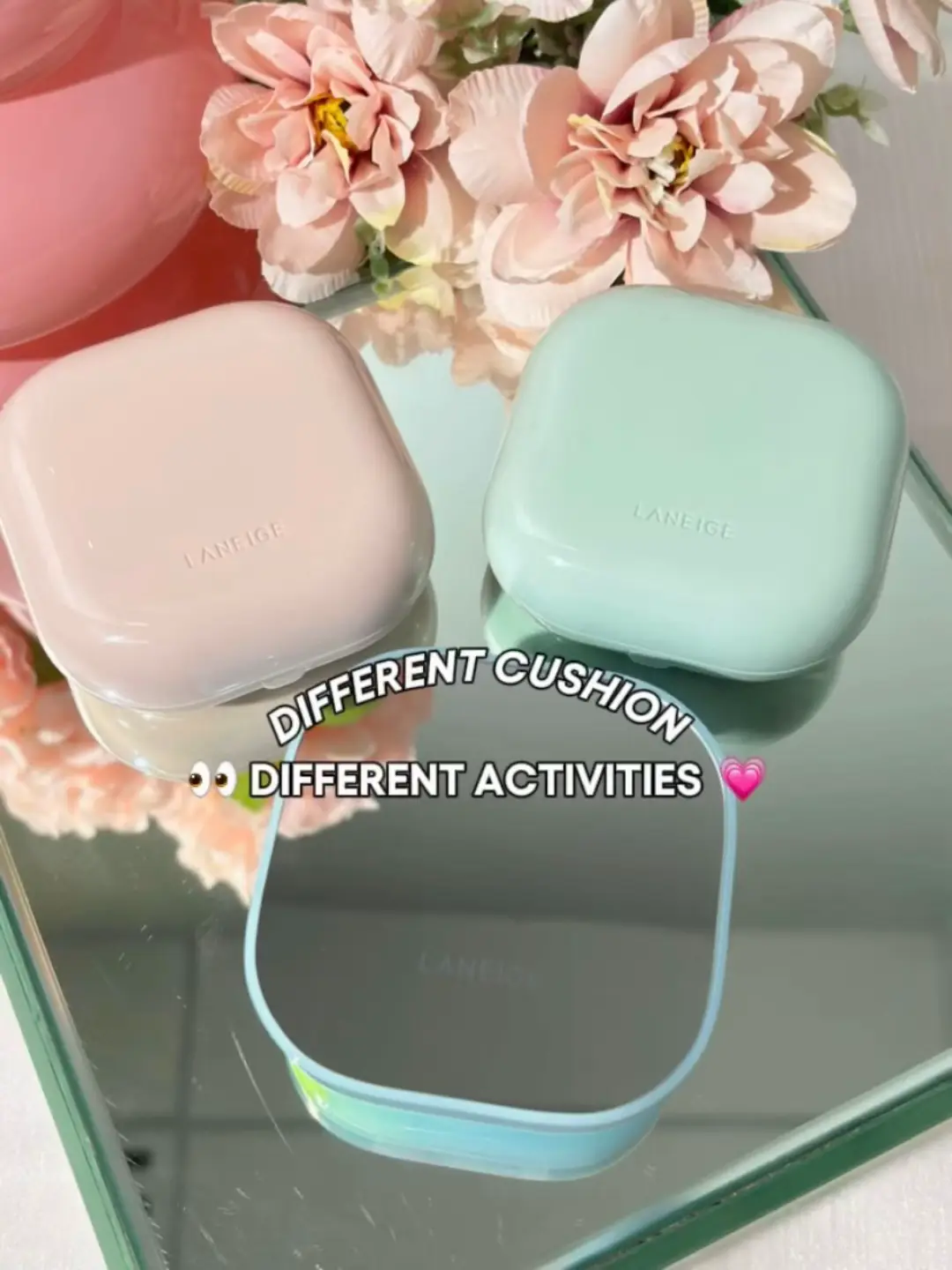 Different cushions, different moods, same flawless base✨👀 #laneige #laneigeid #TheRoyalHaul #bestiesgoals #neocushion 
