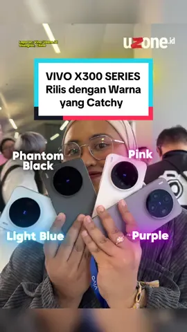 Warna-warna lembut dan desain yang menawan. Vivo X300 ini beneran eye-candy! Siapa yang udah naksir?   Komentar di bawah dong, Uzoners! #vivo #vivoindonesia #vivox300 #china #smartphone 