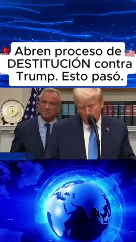 GOLPE DURO a Trump: Congreso toma decisión histórica que podría terminar su carrera política.#usa#migranteslatinosuMu#trump#redadas#chicago