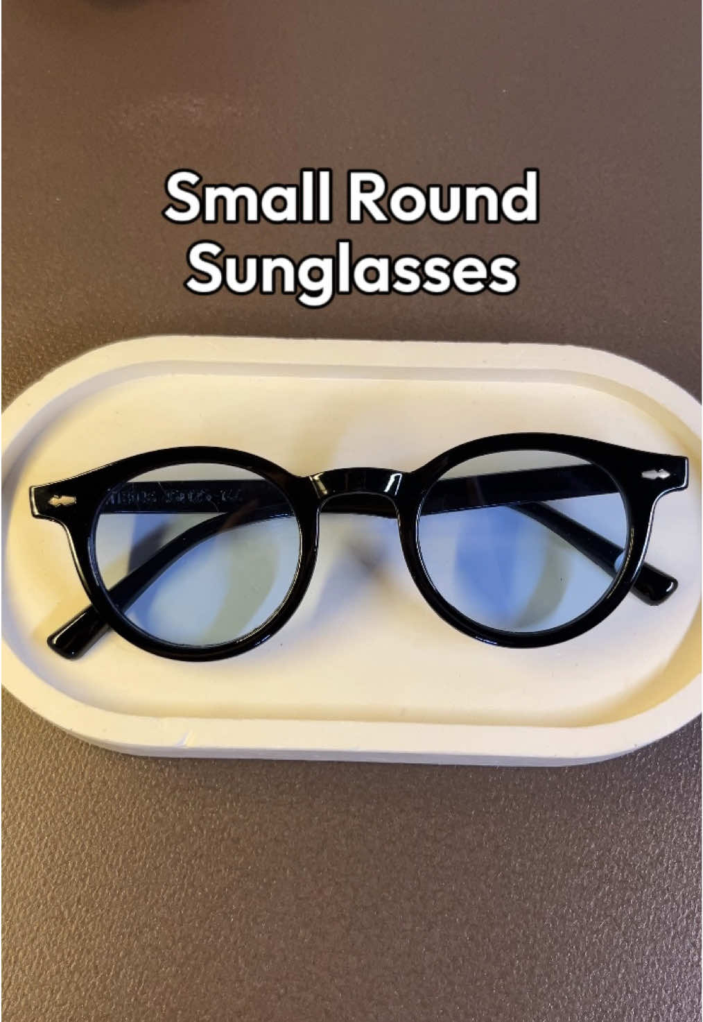Affordable Small Round Sunglasses 😎                       #sunglass #smallframe #eyewear #4u #fashionaccessories 