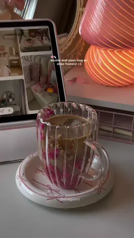 everlasting glass mug—double wall 💗💫 #mug #glassmug #coffeemug #glass #fyp 