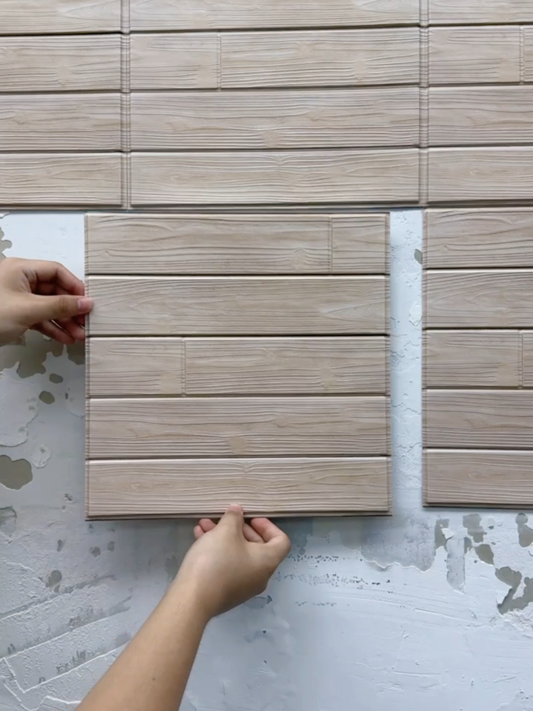 Stick On Style for Any Room.#walldecor #interiordecor #commomydecor #peelandstickwallpanel #wallstickers #peelandsticktiles #wallpanels #commomy #fireplace #fireplacedecor