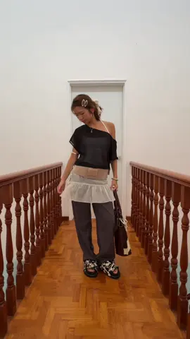 love layering my outfits with sheers recently #OOTD #fitcheck #outfitinspo #sheerskirt #pinterestfashion 