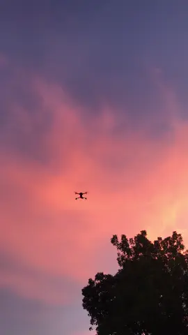 Drone with sunset 😍 #l600prodrone #dronevideo #drone 