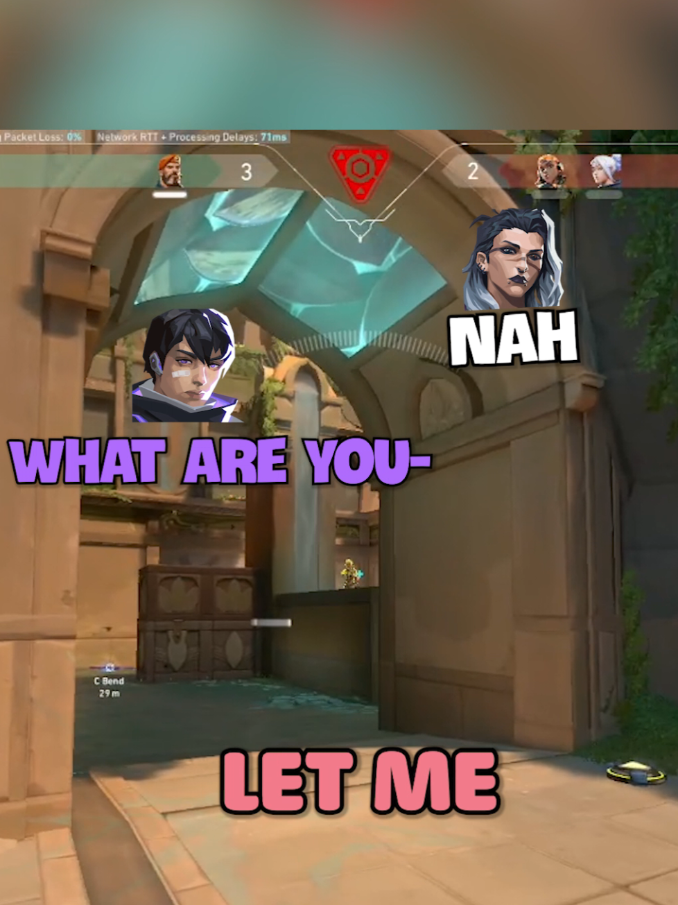 Me Brim me fighting for my life 😭 #Valorant #valorantclips #valorantfunny #GamingOnTikTok 