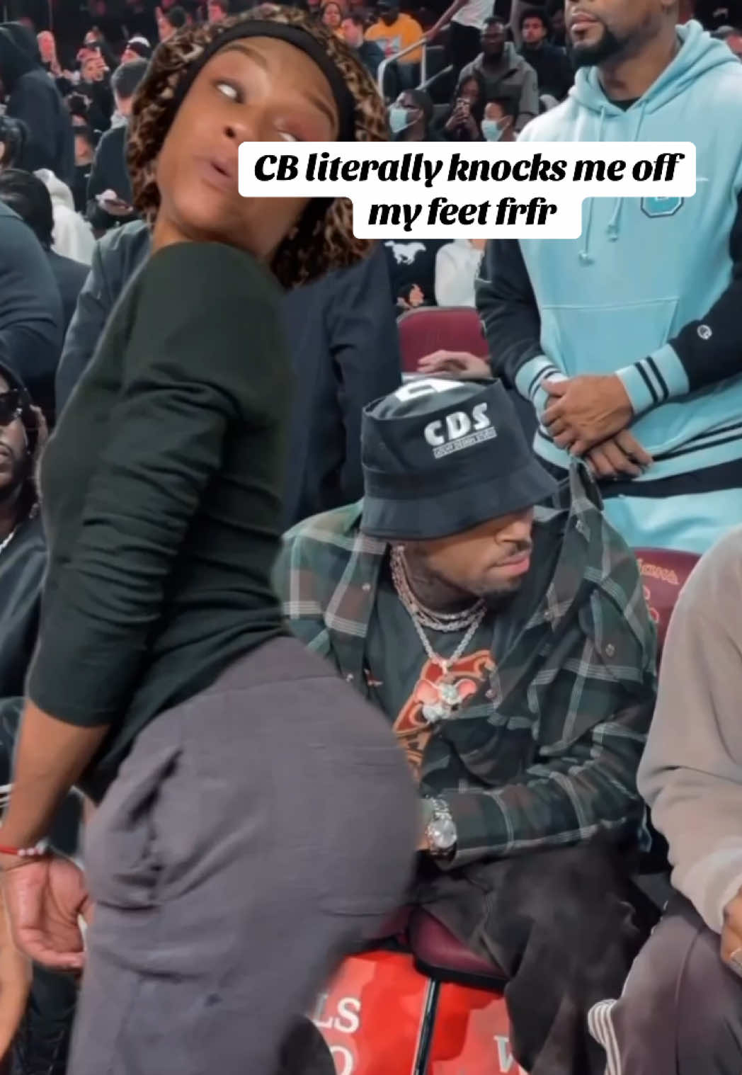 Got me a lil taste👅 … mhhm I sho nuff did lol  . . #chrisbrownfans #cbreezy #chrisbrown #comedyskit #trippin 