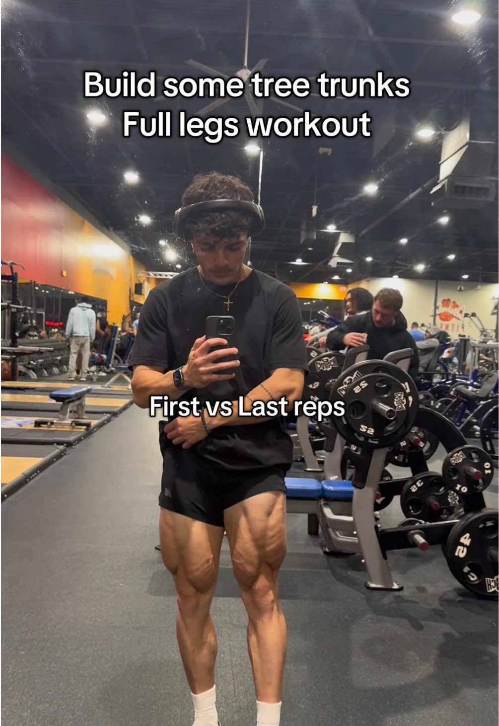 Full legs workout to build some tree trunks #fyp #legs #legworkout #legday #GymTok 