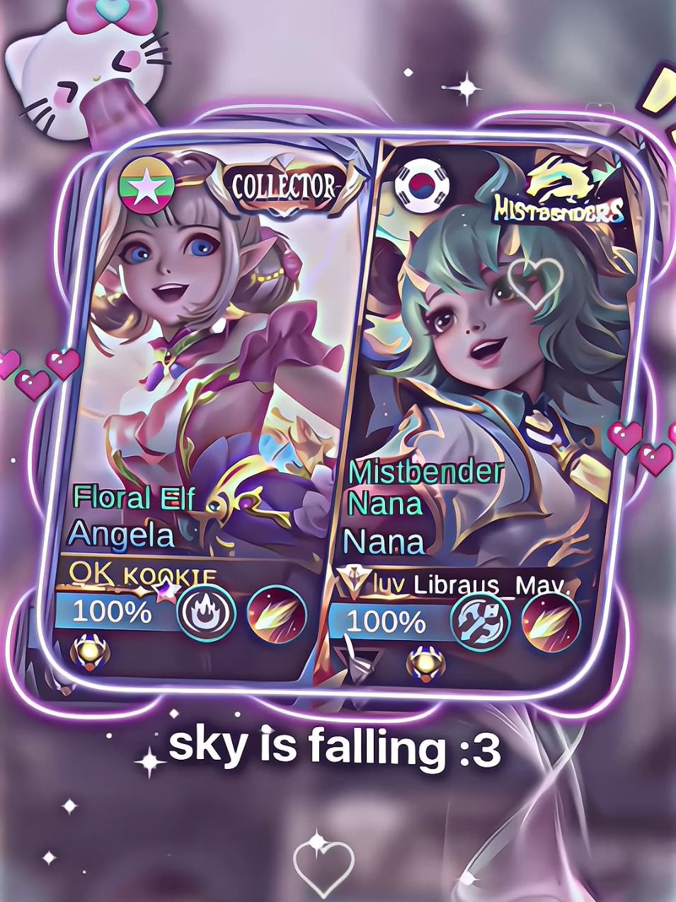 cute tho><💕#mlbb #fyp #tiktok #xyzbca #CapCut 