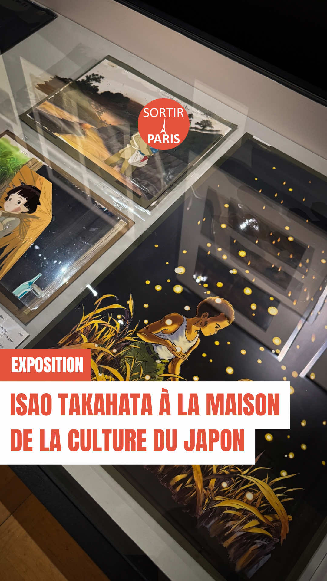 L’un des plus grands maîtres de l’animation japonaise exposé à Paris ! La Maison de la culture du Japon rend hommage à Isao Takahata, cofondateur des studios Ghibli, en retraçant cinquante ans d’une carrière exceptionnelle. On t’invite à plonger dans l’univers poétique du réalisateur, de ses débuts à ses chefs-d’œuvre les plus marquants. Storyboards, dessins originaux, celluloïds, carnets, scénarios et extraits vidéo permettent de découvrir les multiples facettes de son travail et de comprendre les différentes étapes de la création d’un film d’animation. L’exposition se déploie en plusieurs sections, évoquant tour à tour ses premières années au sein du studio Toei Doga, ses productions pour la télévision dans les années 1970, puis ses longs métrages d’auteur où s’exprime toute sa vision humaniste et son goût pour la contemplation. Tu pourras admirer des extraits et documents rares issus de ses œuvres majeures, telles que Horus, prince du soleil, Le Tombeau des lucioles ou encore Le Conte de la princesse Kaguya. On accorde également une place importante à ses créations pour la télévision, comme Heidi, Marco ou Anne, la maison aux pignons verts, qui ont marqué toute une génération. À travers elles, on perçoit l’évolution du style de Takahata, sa recherche d’authenticité et sa volonté constante d’explorer de nouvelles formes narratives et esthétiques. Si tu t’attends à voir de nombreux films Ghibli, tu ne seras pas déçu, mais garde en tête qu’ici, c’est avant tout le regard de Takahata lui-même qui est mis en avant, et non du studio. 🟠 Lieu : La Maison de la culture du Japon, 101 bis, quai Jacques Chirac, 75015. 🟠 Dates : Du 15 octobre 2025 au 24 janvier 2026. 🟠 Prix : Tarif réduit, 5€ / Plein tarif, 7€. Plus d’infos : sur le site Sortiraparis (lien en bio). #sortiraparis #paris #ghibli #isaotakahata #quefaireaparis