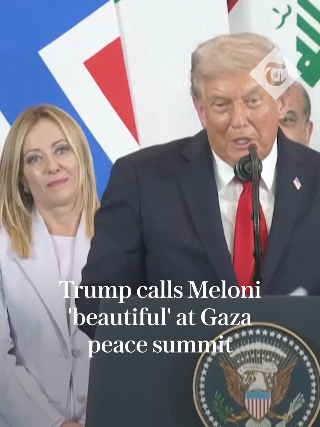 🔴 Trump calls Italian PM Giorgia Meloni a 