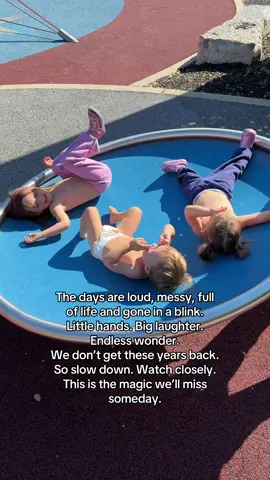 They grow up before we’re ready. This video is a quiet reminder of how fast childhood slips through our fingers one laugh, one game, one sunny park day at a time. As parents, we often chase the next thing, but it’s these little in-between moments that matter most. #parenting #kids #toddlersoftiktok 