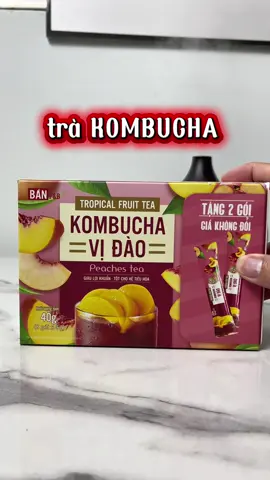 Mê đồ uống trái cây mà vẫn muốn giữ dáng thì thử Kombucha nha! Chỉ 17 calo/gói, uống nhẹ bụng – mát vị, còn được tặng bình pha siêu tiện luôn 💚 Healthy mà vẫn ngon!  #kombucha #bancaphe