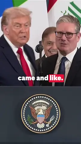 Donald Trump appeared to snub Keir Starmer in front of the world's media at the Gaza peace deal summit in Egypt. After calling Starmer to the podium on Monday (13 October), Trump briefly acknowledged him with, “It’s nice that you’re here,” before turning back to the microphone and continuing his speech, leaving Starmer in an awkward position on stage. #Trump #KeirStarmer #Egypt #Gazapeacedeal