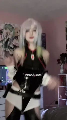 @bbno$ is peak // #cyberpunkedgerunners #cosplay #cosplaygirl #dance #fyp 