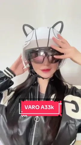Mũ bảo hiểm kính càng VARO A33K#xuhuong#viral#mubaohiem#varohelmet#grenadehelmet 