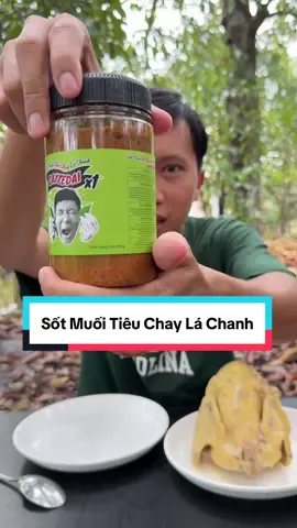 Sốt Muối Tiêu Chay Lá Chanh #anvogiacu 