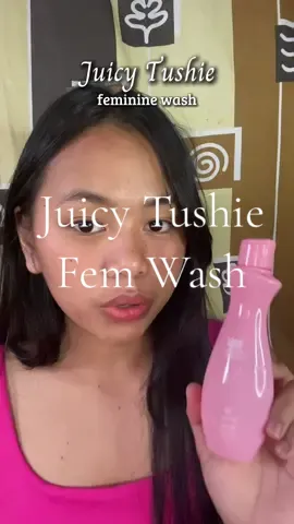 why not use this juicy tushie fem wash? this is obgyne tested kaya di kana magwoworry!  #juicytushie #femininewash #newfembestie #sexyfemcare 