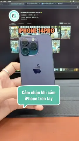 Cảm nhận khi cầm iPhone trên tay #uytin #fiximobile #fiximobile88tayson #thucudoimoi #tragop @TUẤN TRĂM CÂN🔰 @Fixi mobile @Fixi Học Nhảy @Nhân Viên Fixi ✅ @Hà Ve Chai @Fixi Mobile Care 
