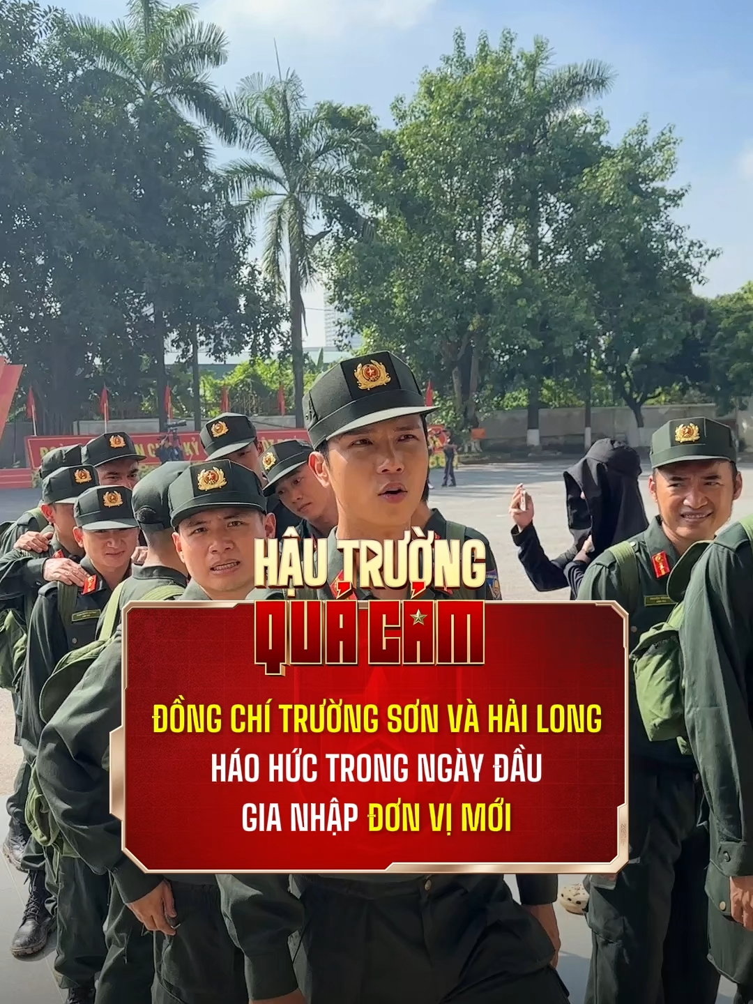 HẬU TRƯỜNG QUẢ CẢM TẬP 34| Phỏng vấn đồng chí Trường Sơn cảm xúc ngày đầu gia nhập đơn vị #ChienSiQuaCam #BoCongan #Zeit #TikTokGiaiTri #longhatnhai #nekole