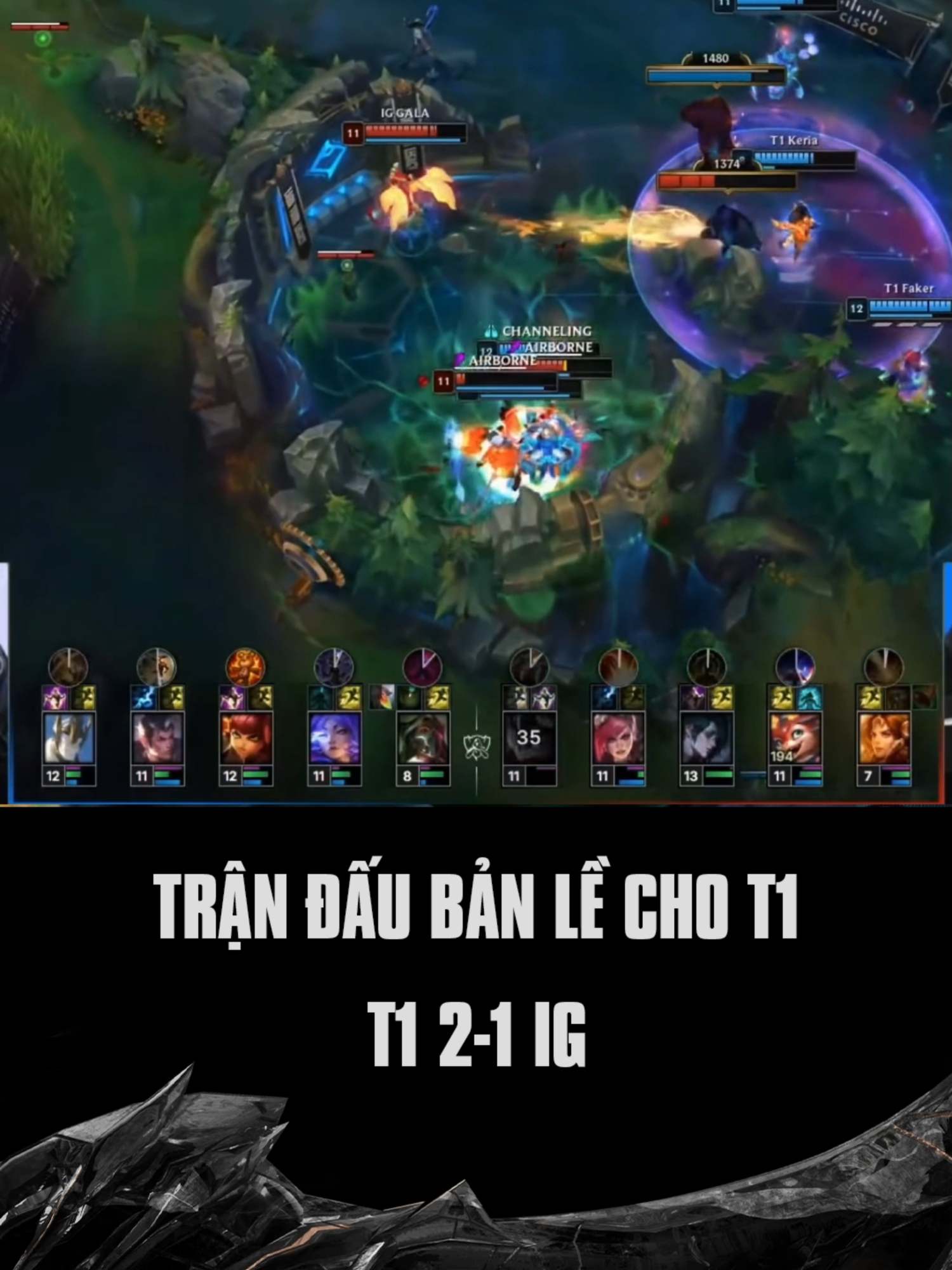 T1 chỉ cách chiến thắng 1 ván đấu nữa #LoLPacific #Worlds2025 #GamingOnTikTok #leaguetok #fyp