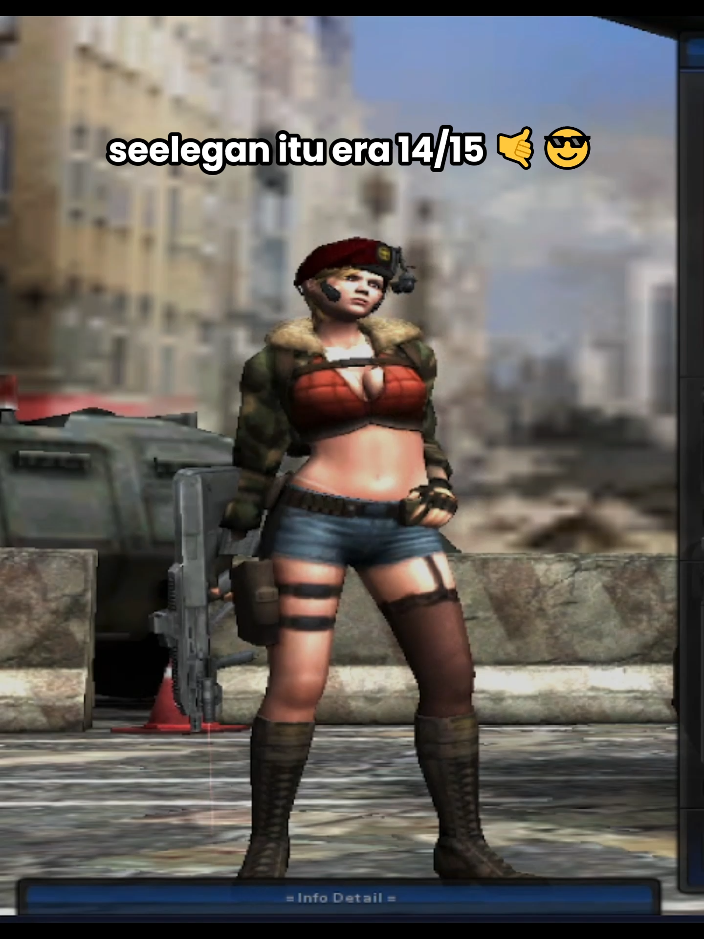 anak gemscool pasti tau sering maen diserver mana outfit ini #pointblank #pointblankindonesia