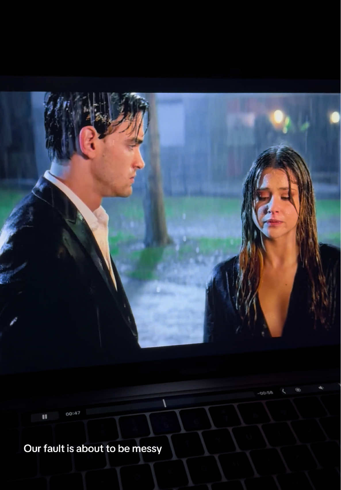 Eyes speak louder than words #yourfault #nickandnoah #breakupscene #emotionalscene #fyp 