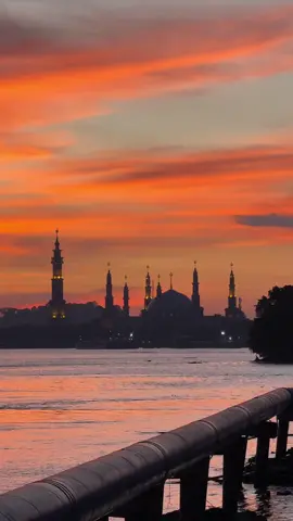 Sunset di teras Samarinda #sunset #samarinda #terassamarinda 