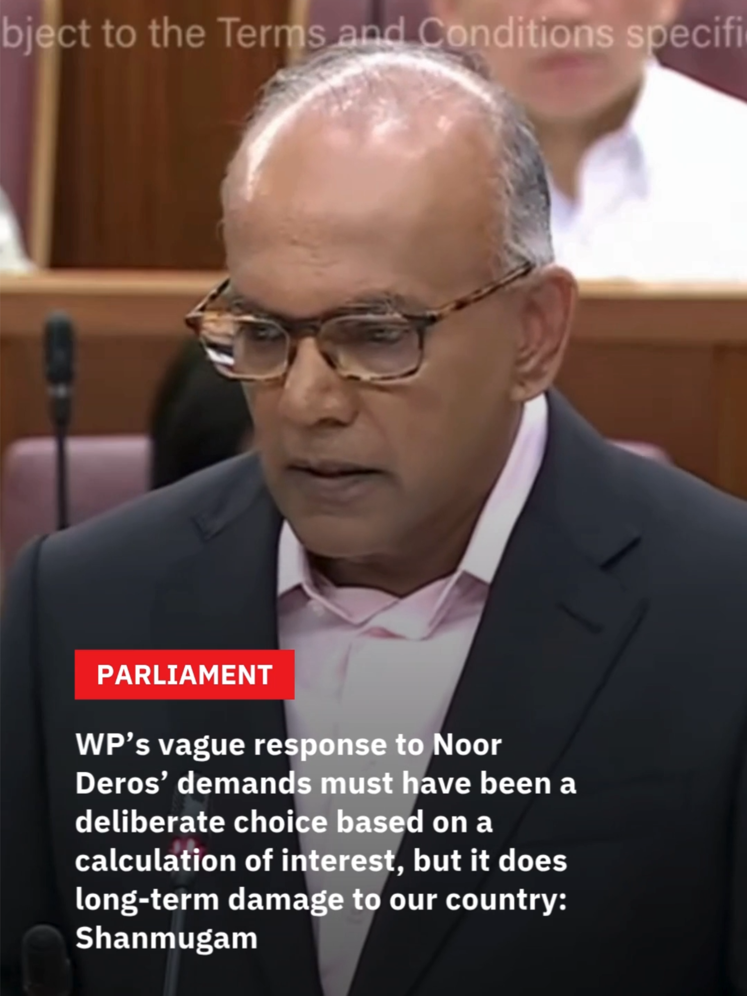 Coordinating Minister for National Security K Shanmugam said that the Workers' Party's vague response to self-styled preacher Noor Deros’ demands must have been a deliberate choice based on a calculation of interest, but it does long-term damage to Singapore.  Regarding Leader of Opposition Pritam Singh's call for the government to reach out to political parties on its stance, Minister Shanmugam said that the government is mindful of being seen to interfere with individual political parties as such matters could be politicised. #PAP4SG #TeamPAP
